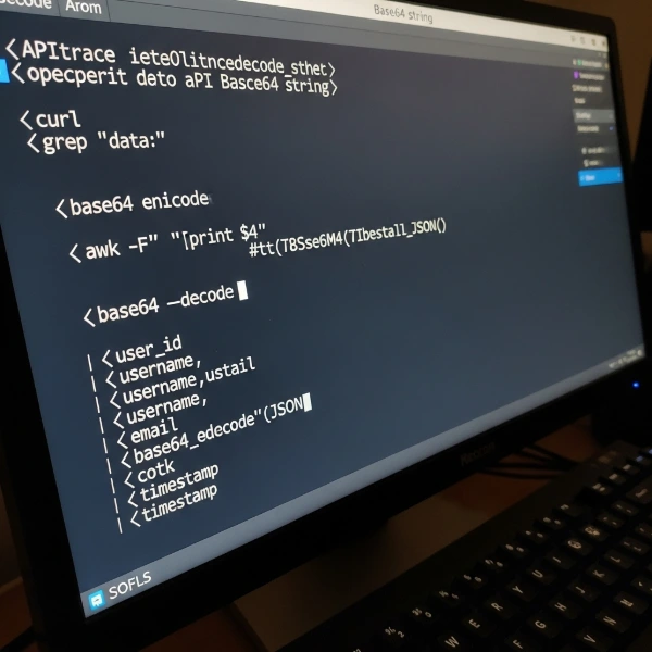 Go code snippet demonstrating the RawBytes type and the MarshalJSON method to solve automatic Base64 encoding.